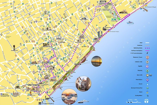 Limassol City Map