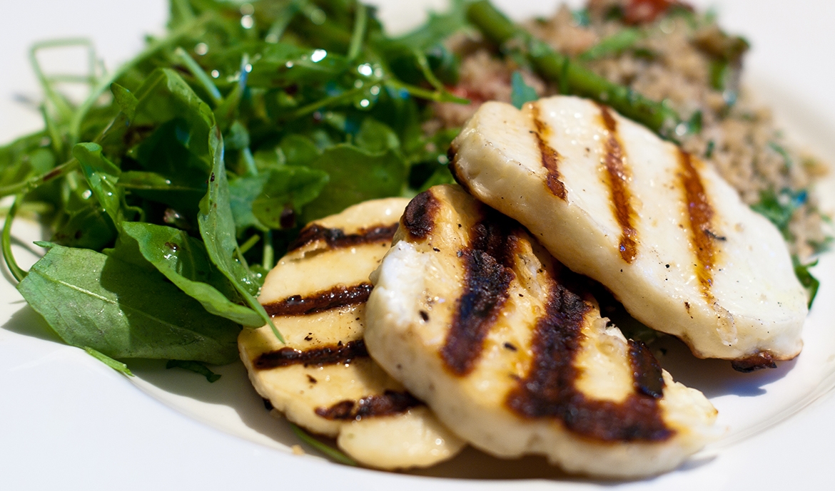 famous halloumi cheese