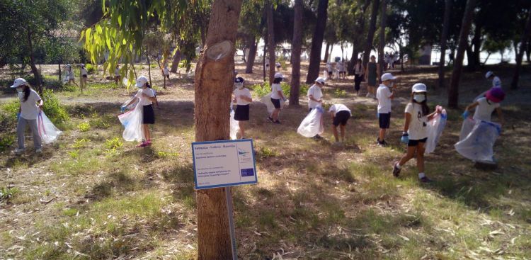 PRESS RELEASE - 1,000 students from the Limassol district are actively participating, cleaning up cycling and hiking points!