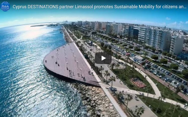 Cyprus DESTINATIONS partner Limassol promotes Sustainable Mobility for citizens and tourists alike