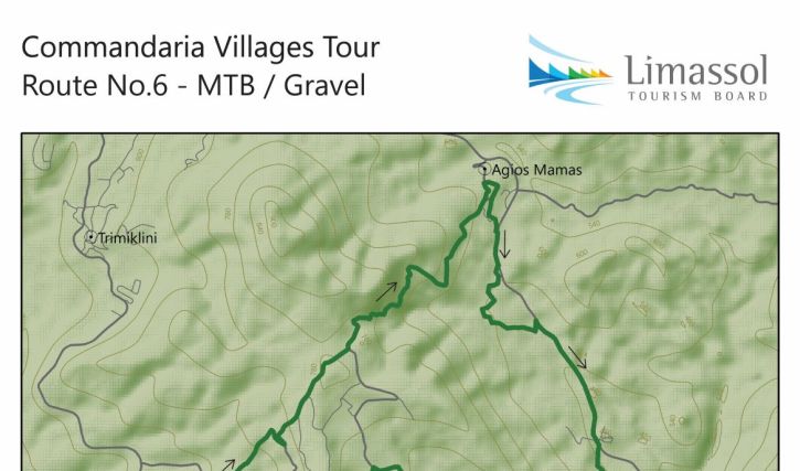 Route : Lania – Agios Mamas - Limnatis - Lania (MTB or Gravel)