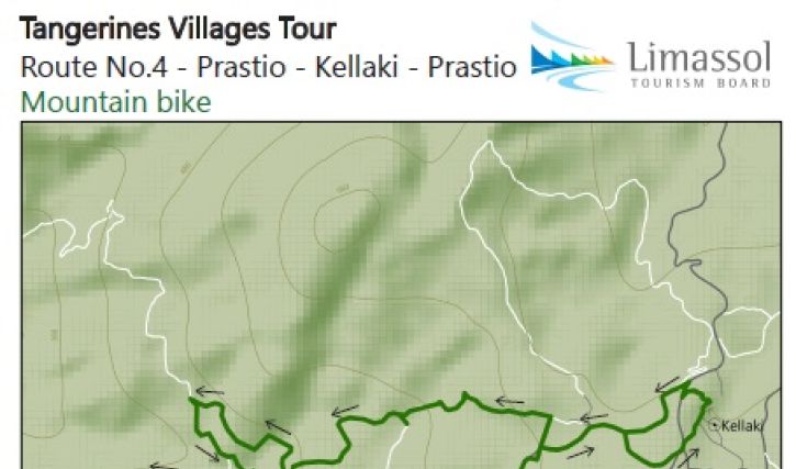 Tangerine  Villages Tour Route No.4 - Prastio - Kellaki - Prastio