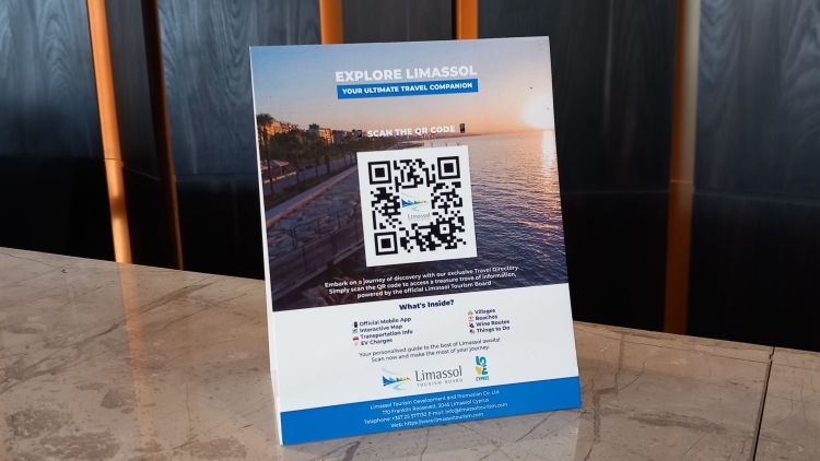 Limassol Tourism Board presents digital tourist guide via QR code