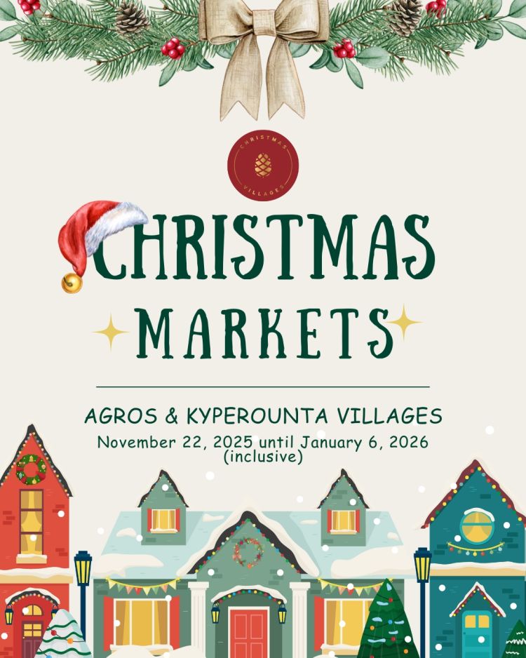 Christmas Villages 2025 in Agros & Kyperounta!